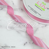 7/8" Single Face Satin Ribbon - 100 Yards (Colonial Rose)