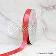 7/8" Single Face Satin Ribbon - 100 Yards (Coral)