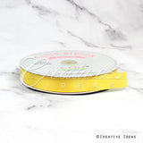 7/8" Single Face Satin Ribbon - 100 Yards (Daffodil)