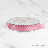 7/8" Single Face Satin Ribbon - 100 Yards (Dusty Pink)