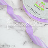 7/8" Single Face Satin Ribbon - 100 Yards (Lavender)