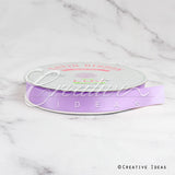 7/8" Single Face Satin Ribbon - 100 Yards (Lavender)