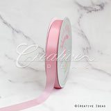 7/8" Single Face Satin Ribbon - 100 Yards (Pink)