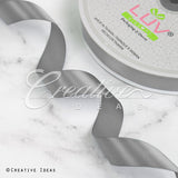 7/8" Single Face Satin Ribbon - 100 Yards (Silver)