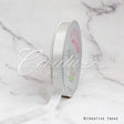 7/8" Single Face Satin Ribbon - 100 Yards (White)