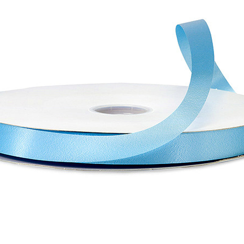 7/8"x100 yard Light Blue Polyester Satin Gift Ribbon