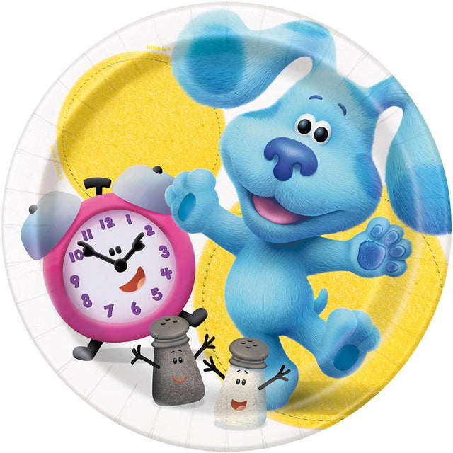 Blue's Clues Dessert Plates 8 Pack