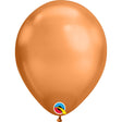 Latex Balloons 7 Inch Chrome Copper