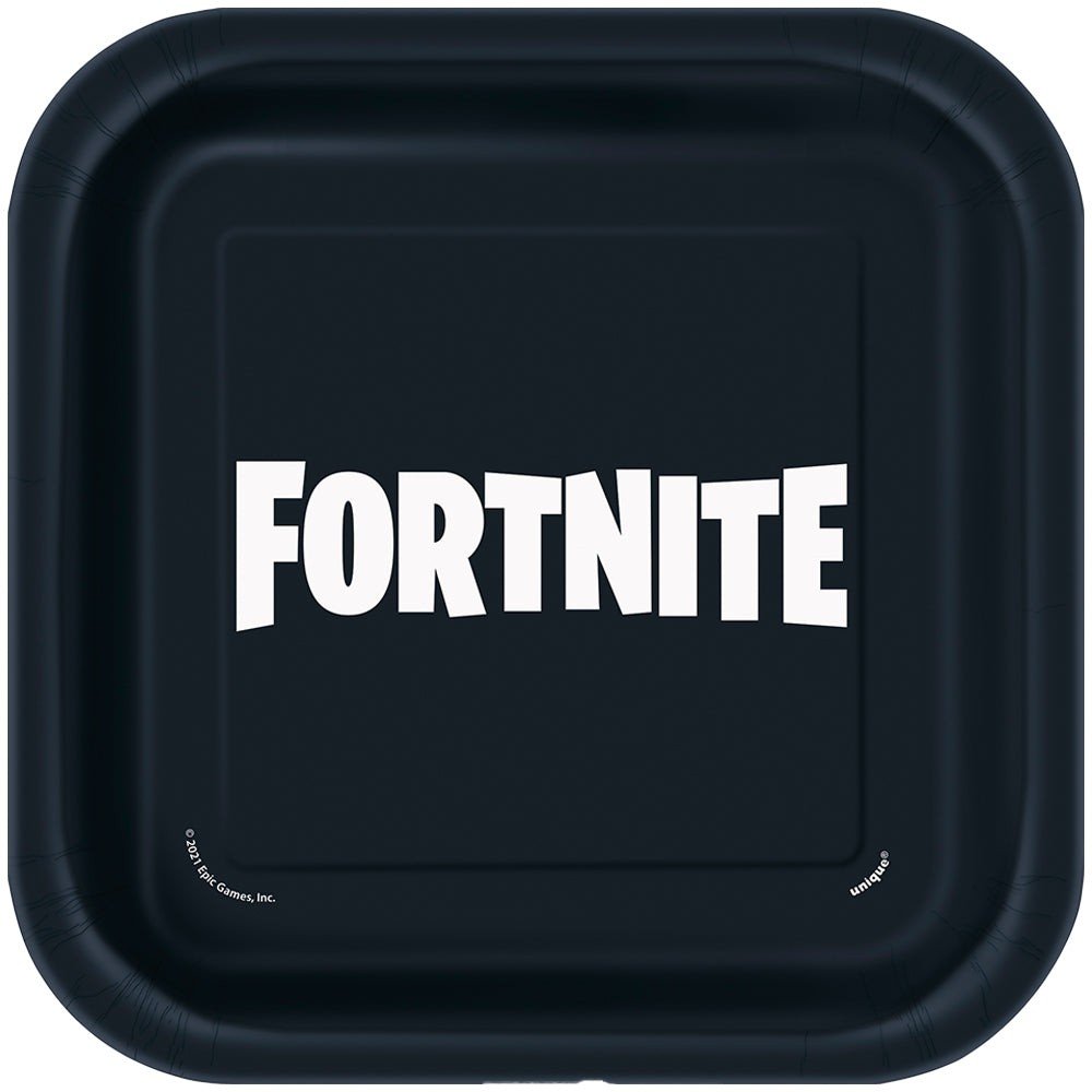 Fortnite Dessert Plates 7 Inch 8 Pack