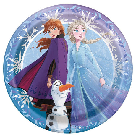 Frozen Dessert Plates 8 Pack