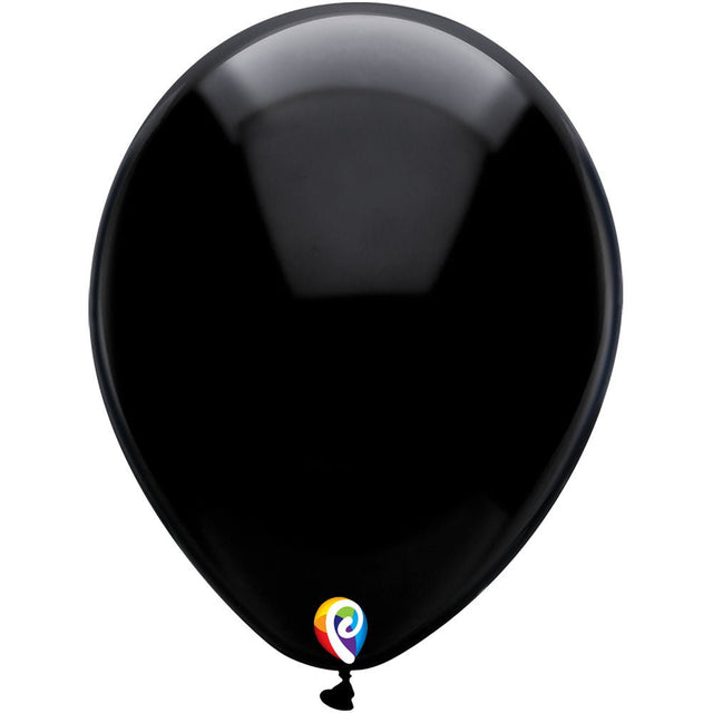 Black Latex Balloons 7 Inch