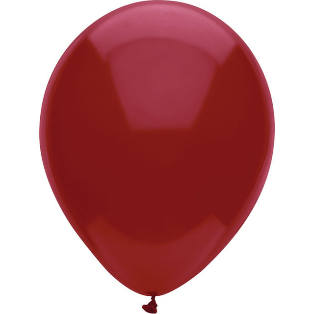 Latex Balloons Burgundy 7 Inch
