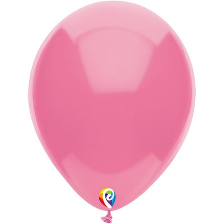 Latex Balloons Hot Pink 7 Inch