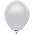 7 Inch Metallic Silver Latex Balloons