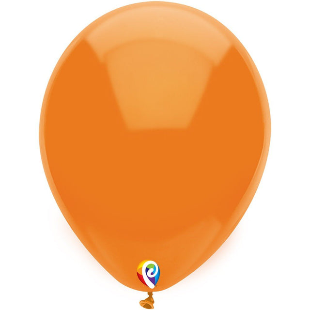 Orange Latex Balloons 7 Inch Funsational