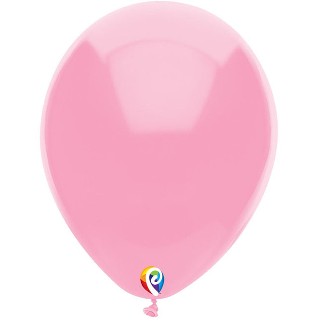 Pink Latex Balloons 7 Inch