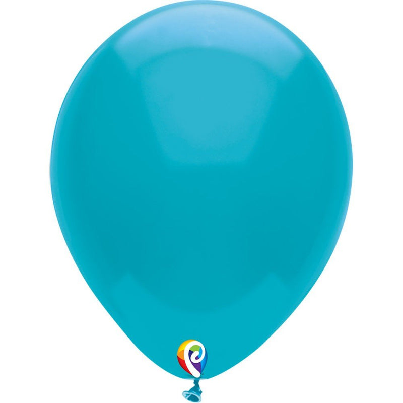 Latex Balloons 7 Inch Funsational Turquoise