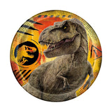 Jurassic World 3 Dessert Plates 8 Pack