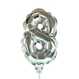 Number 8 Silver Foil Balloon