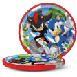 Sonic The Hedgehog Dessert Plates 8 Pack