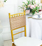 Sequin Spandex Chair Bands Champagne 7x13