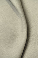 1 Yard Sageish Natural Pure Linen Fabric 7 oz Softened Solid Weave 57 Inch Wide