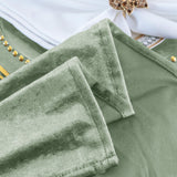 Velvet Backdrop Drape Panel 16 ft x 57 in Dusty Sage