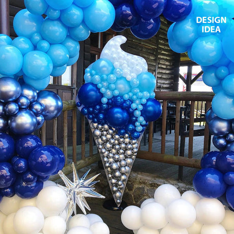 Balloon Frame Ice Cream Mosaic Frame