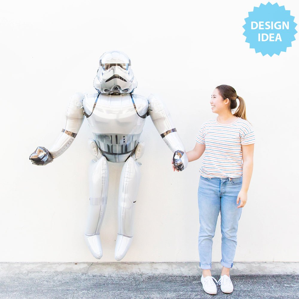 Storm Trooper AirWalkers Foil Balloon