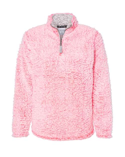 J. America Women's Epic Sherpa Quarter-Zip Pullover