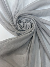 Silver Lurex Knitted Fabric