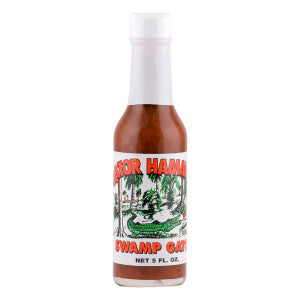 GATOR HAMMOCK SWAMP GATOR HOT SAUCE 5 OZ BOTTLE *FL DC ONLY*