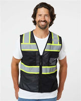 EV Series® Enhanced Visibility 3 Pocket Mesh Vest