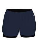 Badger Women's Double Up Shorts
