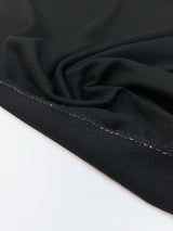 Wool Suit Fabric Black