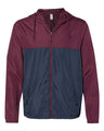 Men's Lightweight Waterproof Windbreaker Full-Zip Jacket