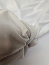 Stretch Lining White Blue Knitted