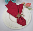 Polyester Dinner Napkins 17x17 Apple Red