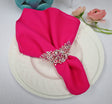 Polyester Dinner Napkin 17x17 Fuchsia