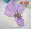 Premium Polyester Dinner Napkins 17x17 Lavender