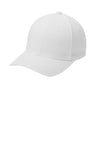 Port Authority® Flexfit® Cotton Twill Cap Structured Mid Profile Stretch Fit Silver Underbill
