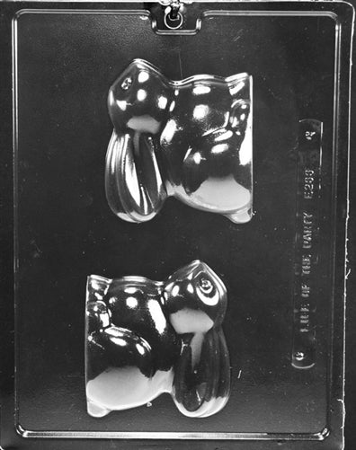 3D Chubby Bunny Chocolate Mold - LPE233