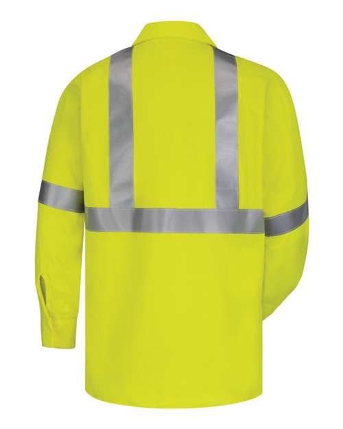 High Visibility Long Sleeve Work Shirt