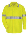 High Visibility Long Sleeve Work Shirt