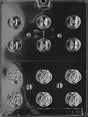 3D Small Rose Chocolate Mold - LPF045
