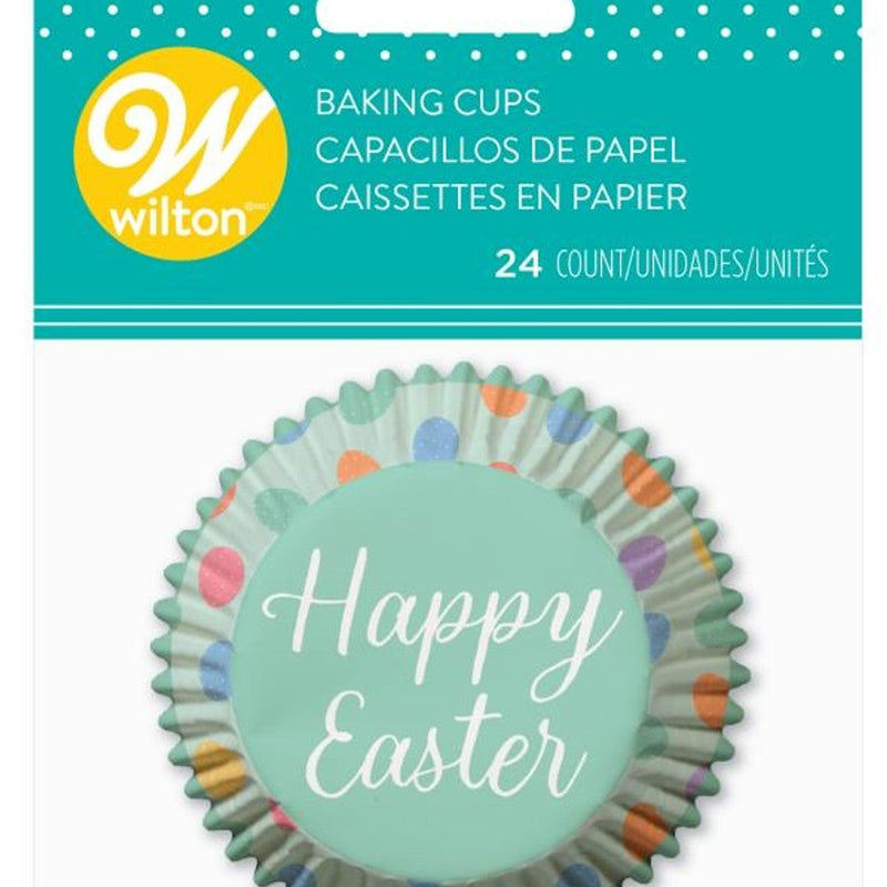 Wilton Standard Baking Cups 24 Package -Happy Easter