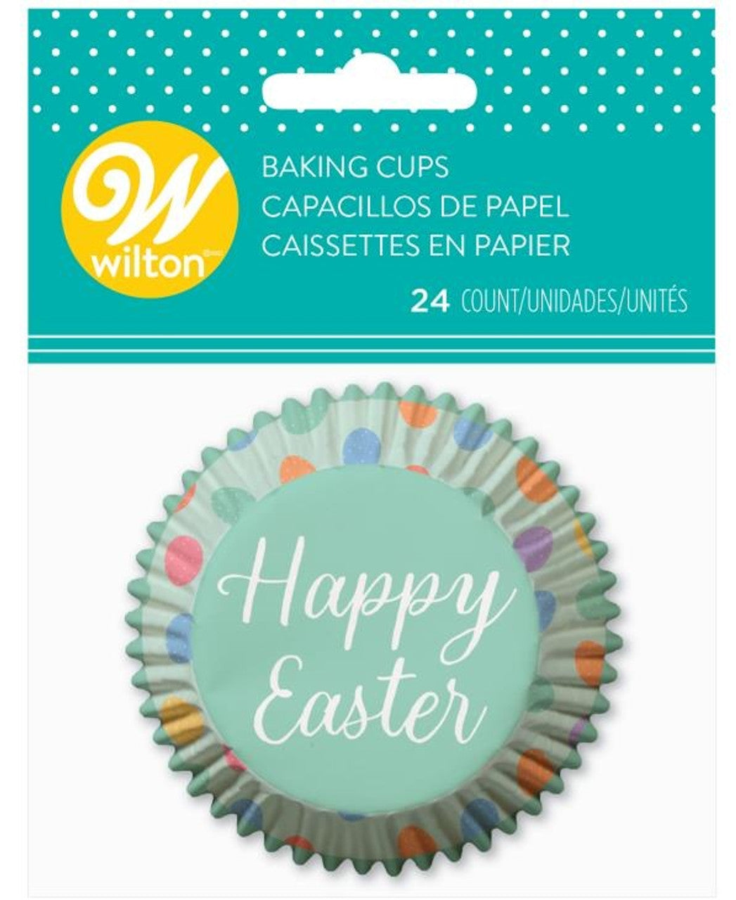 Wilton Standard Baking Cups 24 Package -Happy Easter