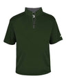 Badger Men's B-Core Short Sleeve Quarter-Zip