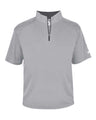 Badger Men's B-Core Short Sleeve Quarter-Zip