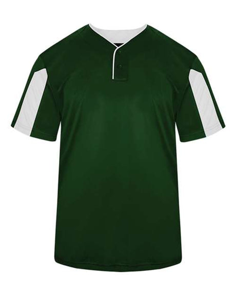 Alleson Athletic Men's Striker Placket Performance Shirt